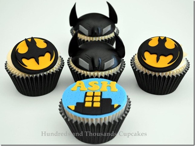 Batman Cupcakes