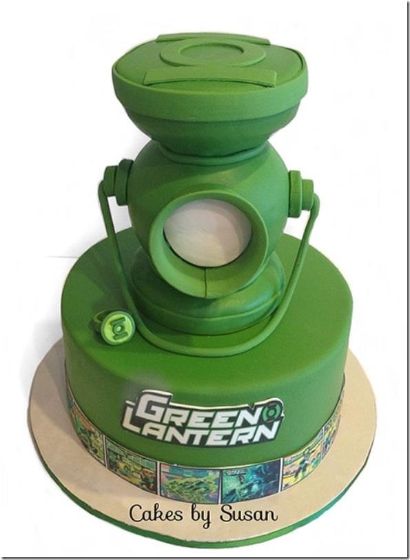 Green Lantern Groom’s Cake