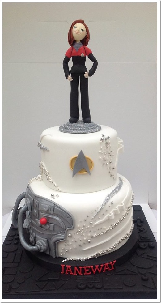 Captain Janeway Cake