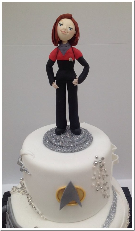 Captain Janeway Cake Topper