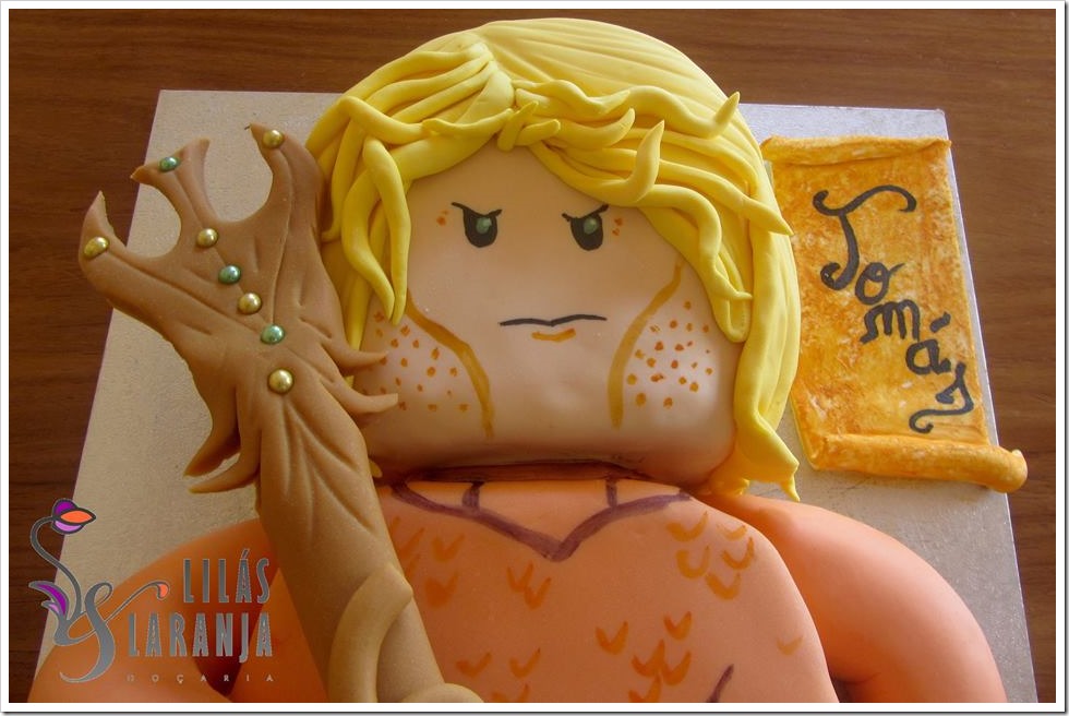 LEGO Aquaman Cake