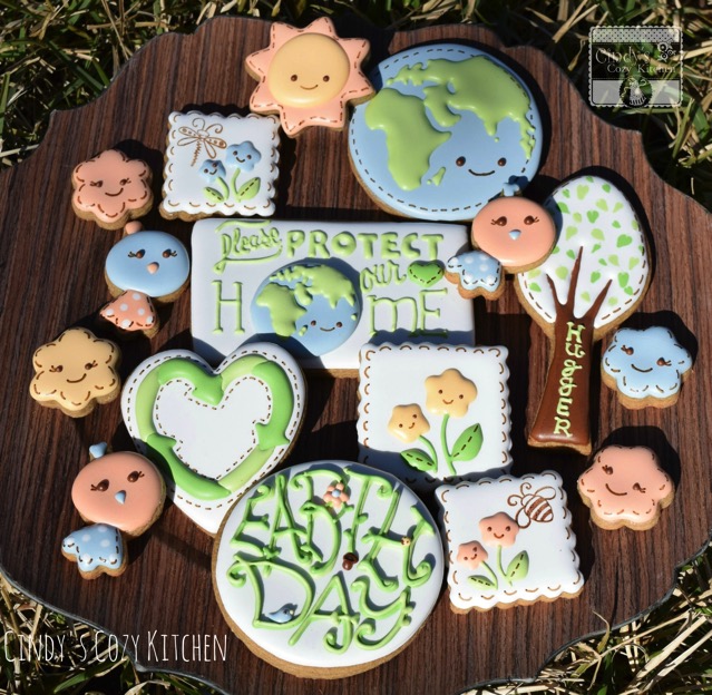 Earth Day Cookies 