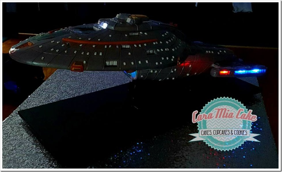 Star Trek: Voyager Wedding Cake 