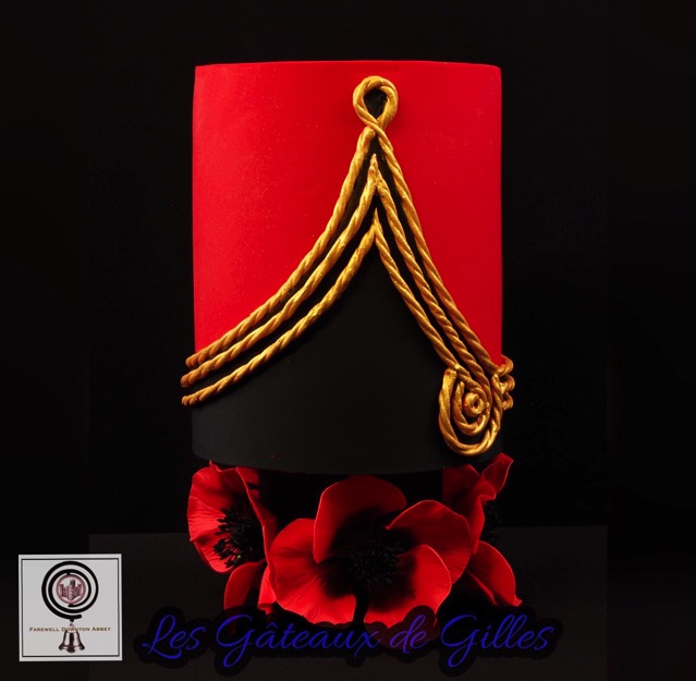 Downton Abbey Cake Inspired By Lord Grantham's Military Dress Uniform