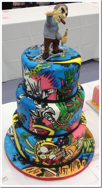 Jack Kirby Cake 