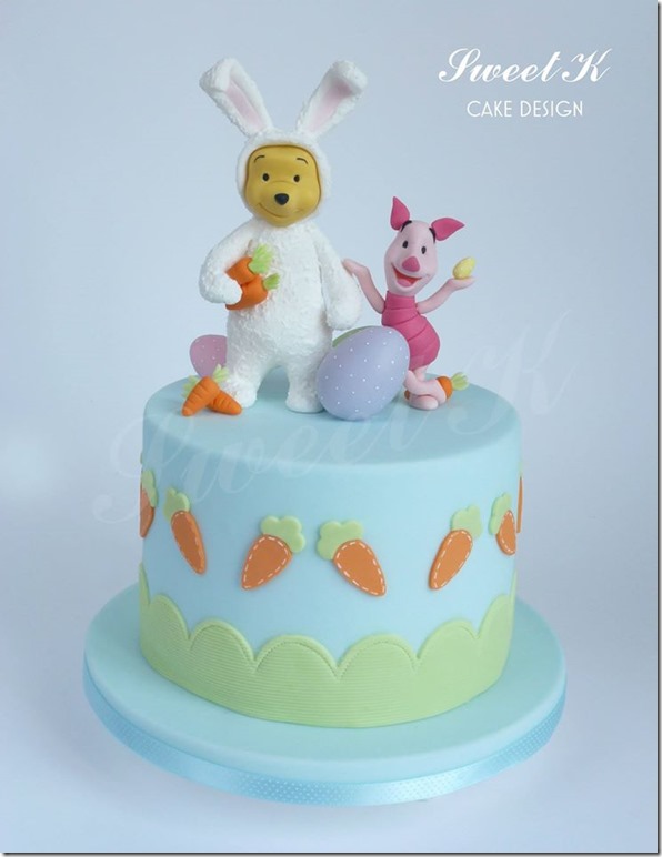 Winnie the Pooh Easter Cake