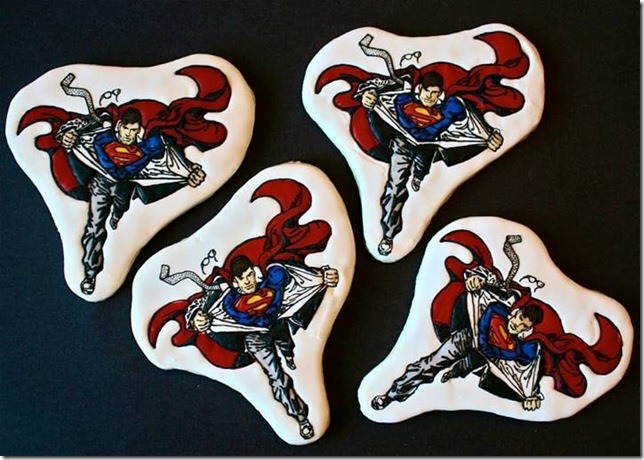 Superman Cookies