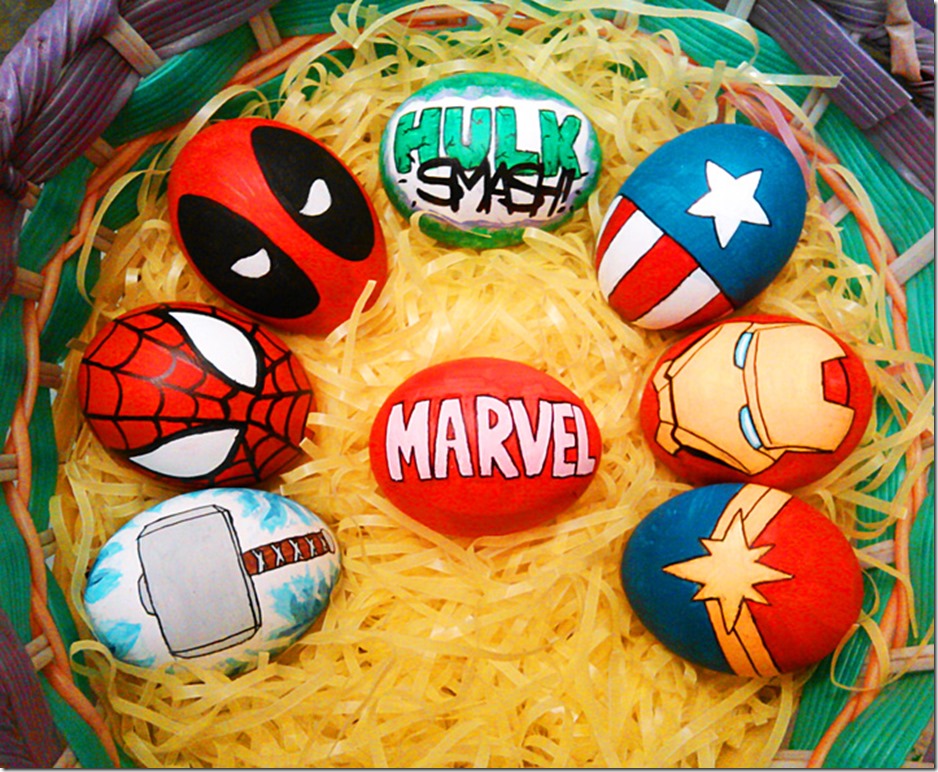 Marvel Superhero Easter Eggs 