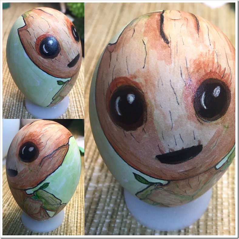 Chibi Baby Groot Easter Egg 