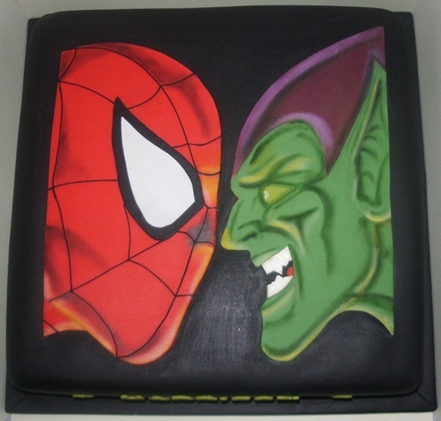 Spider-Man vs. The Green Goblin Cake