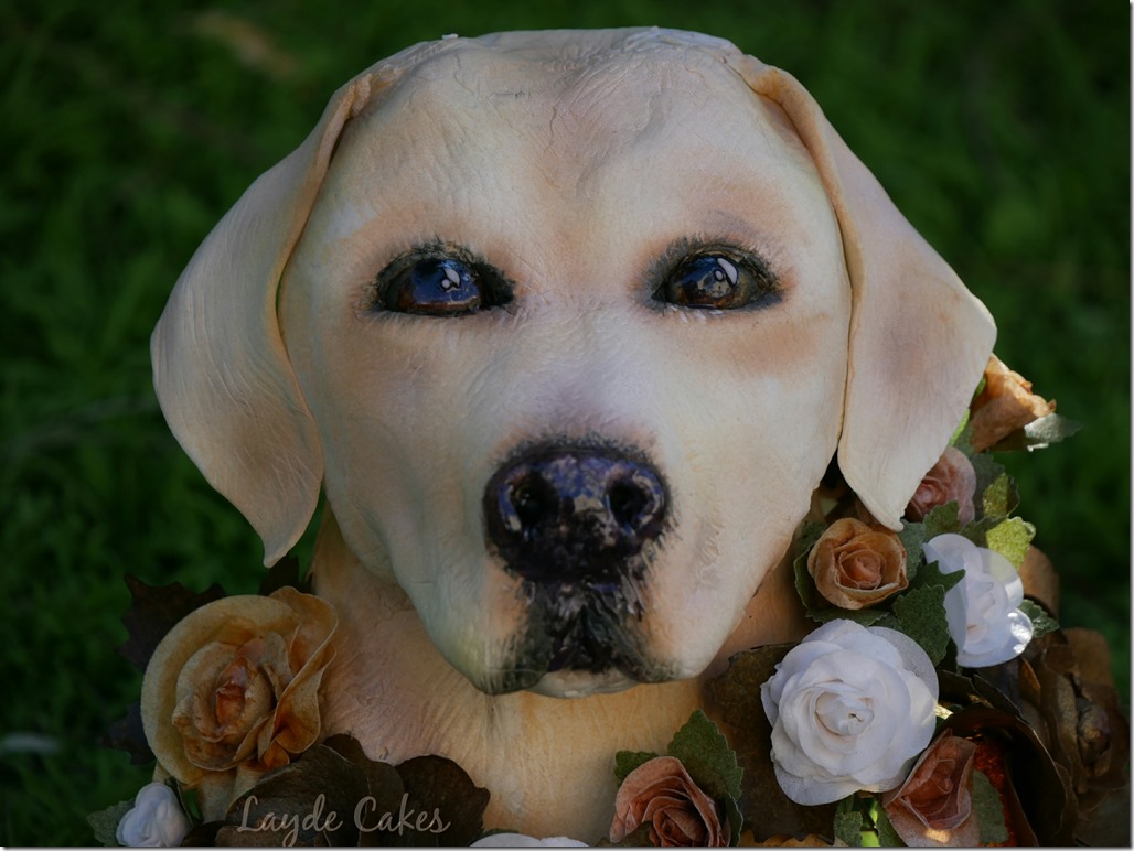 Downton Abbey Cake Featuring Isis, Lord Grantham’s Dog