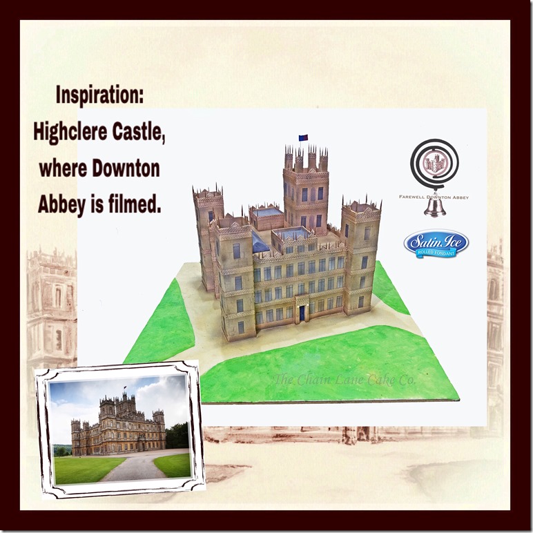 Highclere Castle Cake 