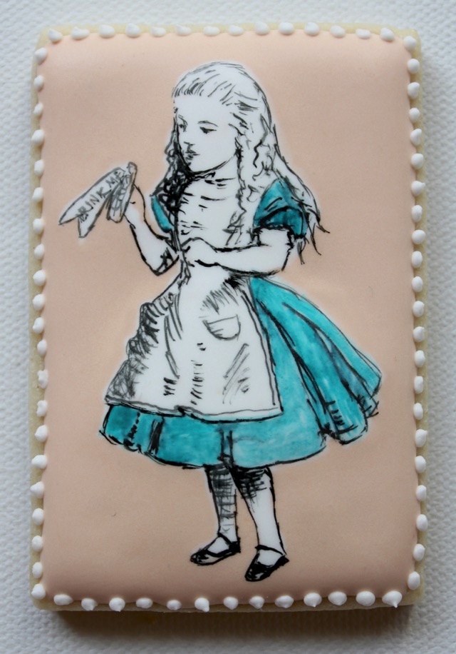 Alice In Wonderland Cookie