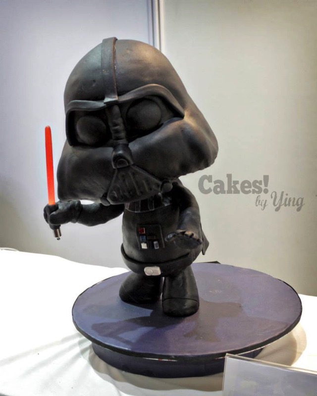 Chibi Darth Vader Cake