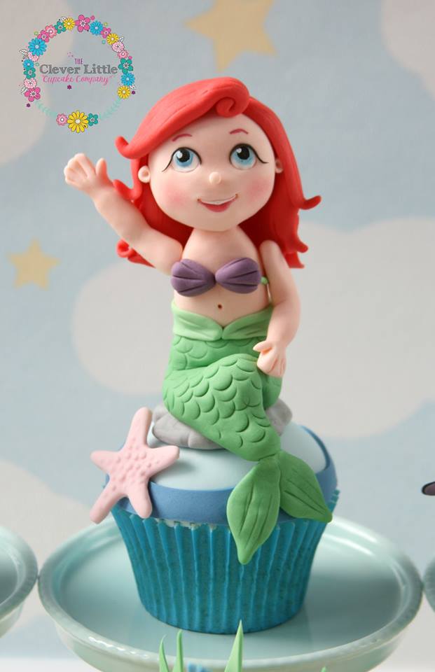 Ariel Cupcake