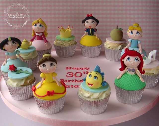 Disney Princess Cupcakes