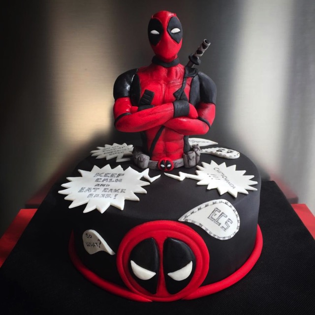 Deadpool Cake 