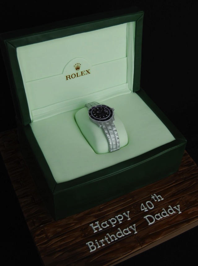 Rolex Watch Cake 