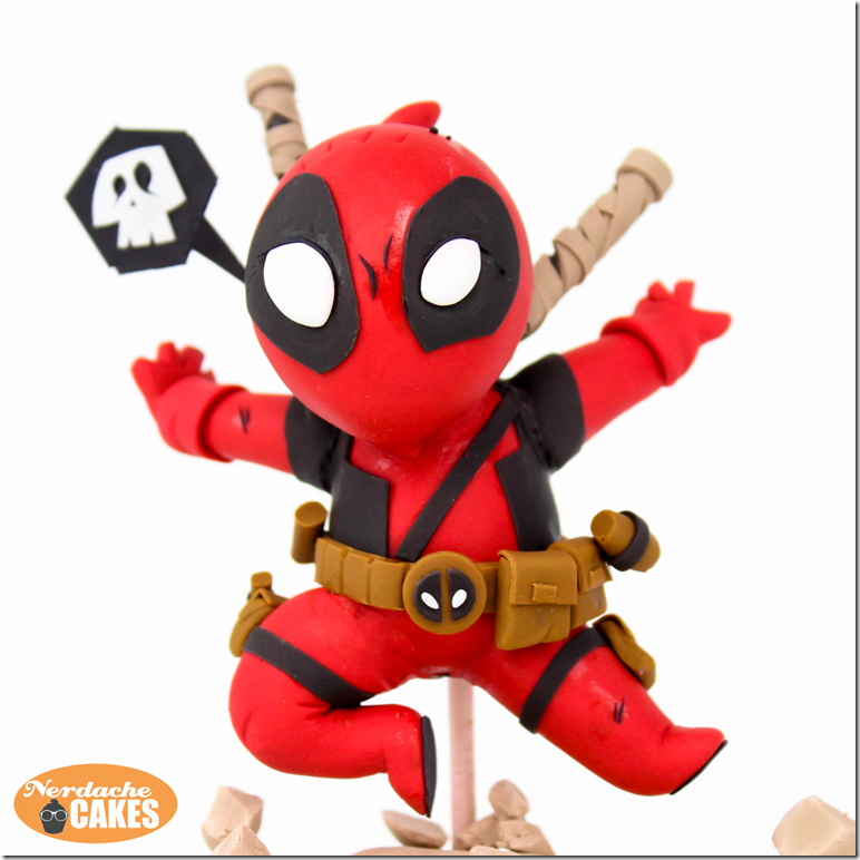 Deadpool Cake Topper