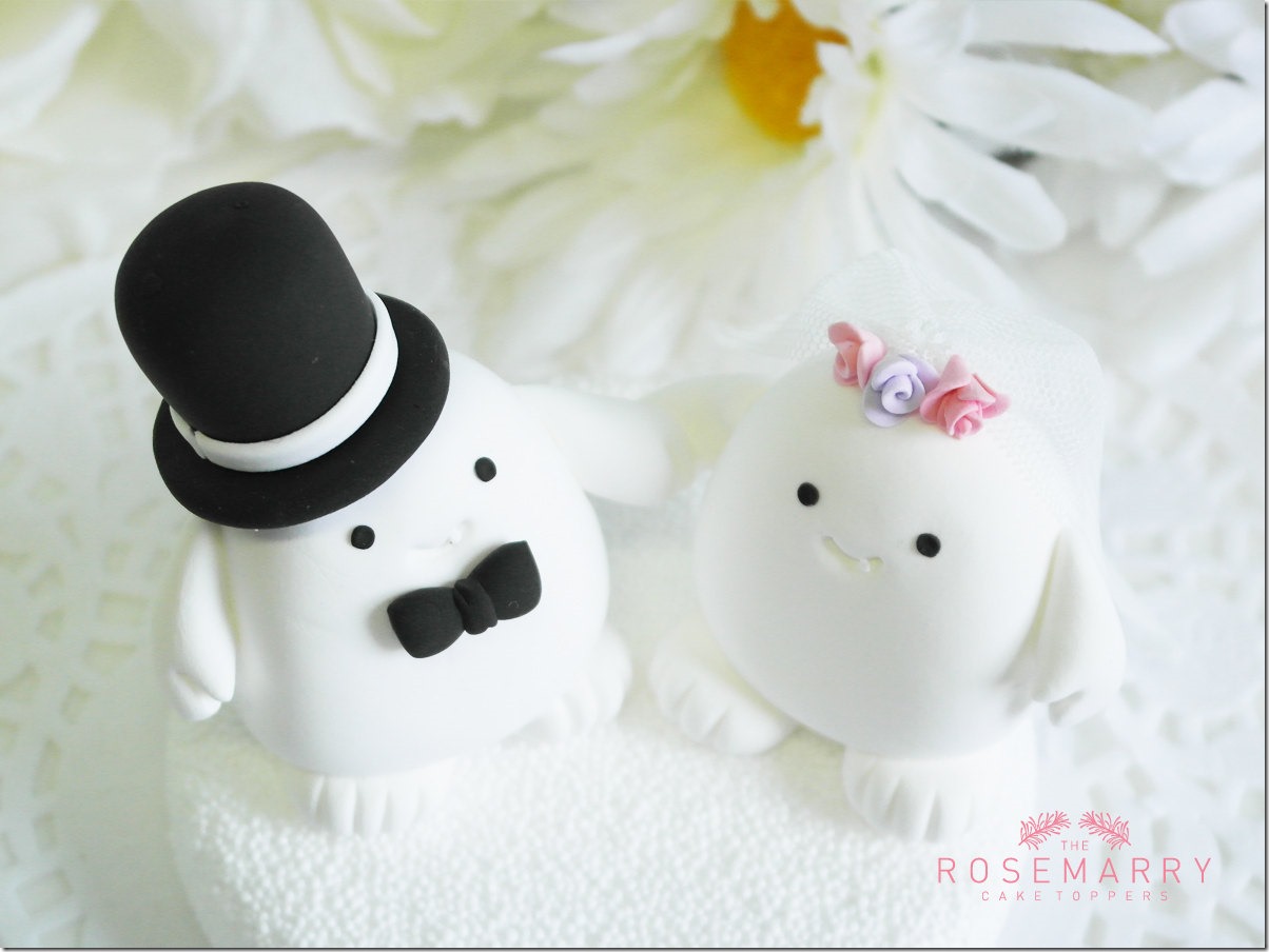 Adipose Wedding Cake Topper