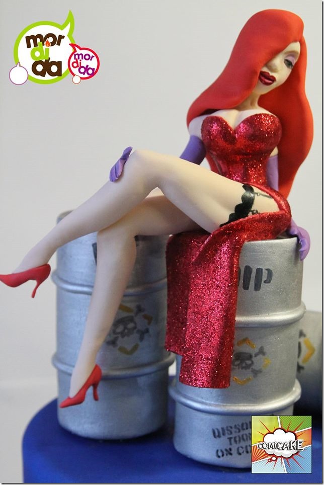 Jessica Rabbit Cake Topper