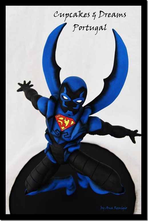 Blue Beetle Cake