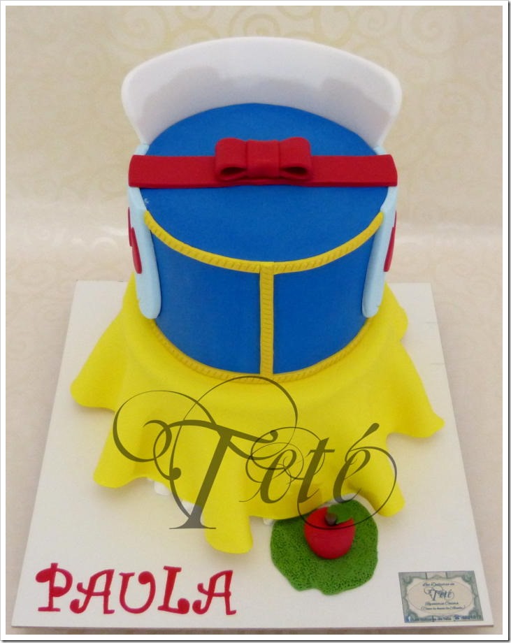 Snow White Dress Cake