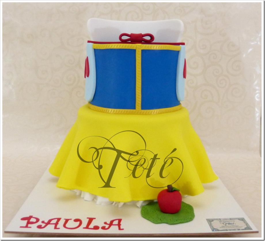 Snow White Dress Cake