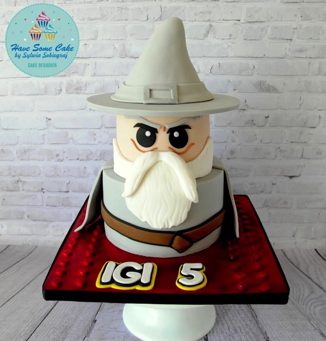 LEGO Gandalf Cake