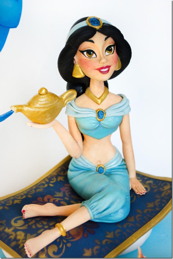 Princess Jasmine Cake Topper