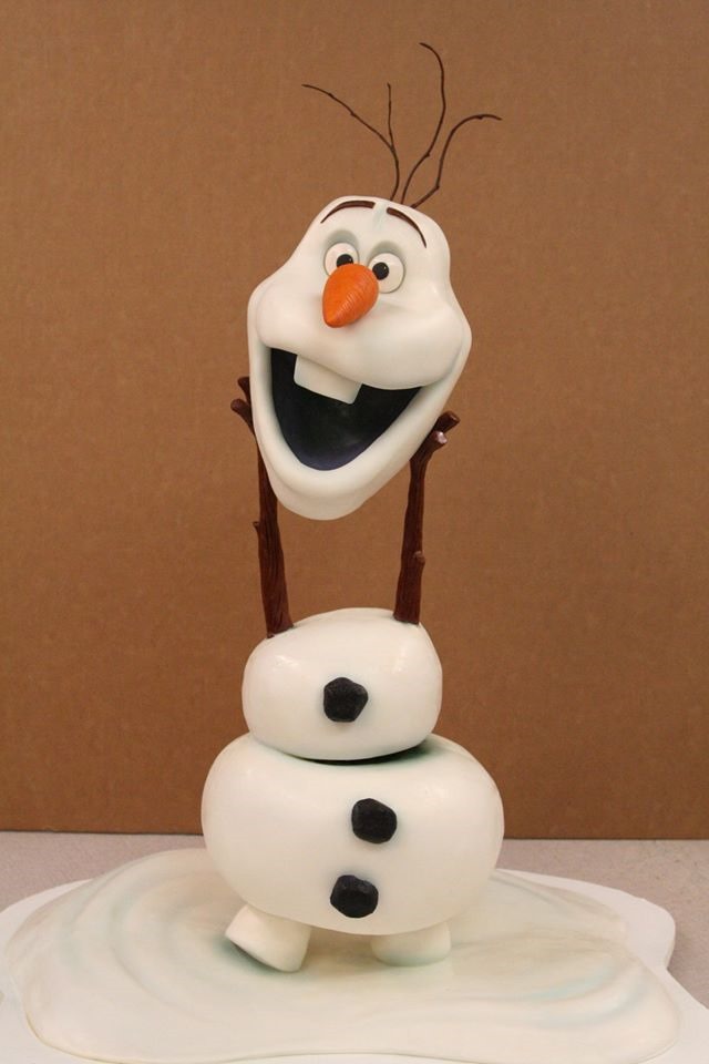 Olaf Cake