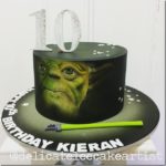 Stunning Yoda 10th Birthday Cake