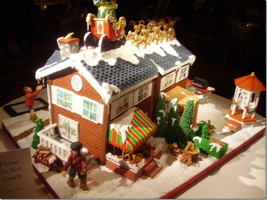 The Santa Clause Gingerbread House
