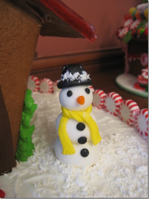 Snowman Cake Figure