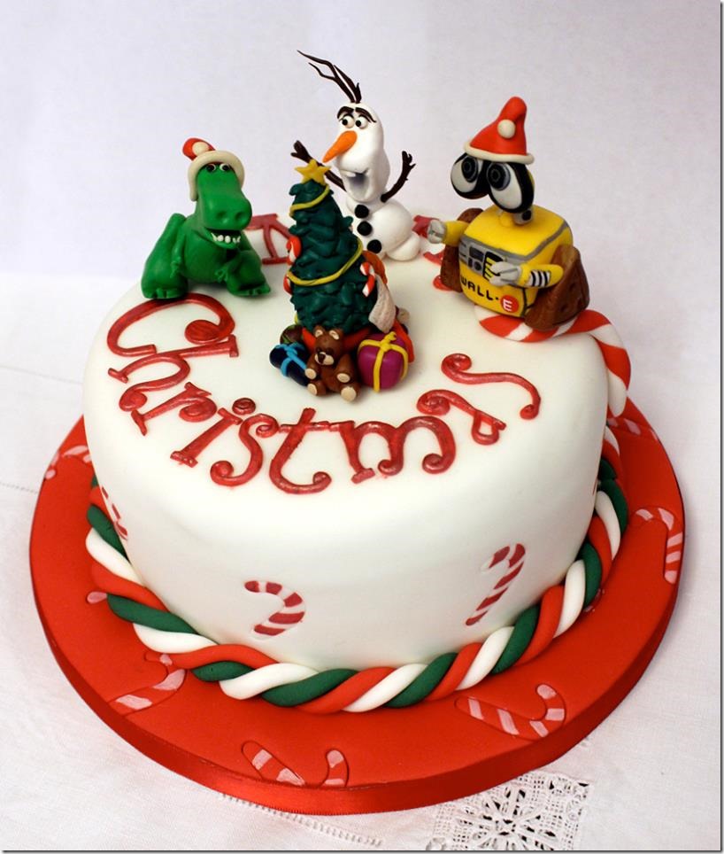 Olaf Christmas Cake