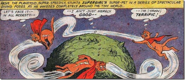 Streaky the Supercat in action