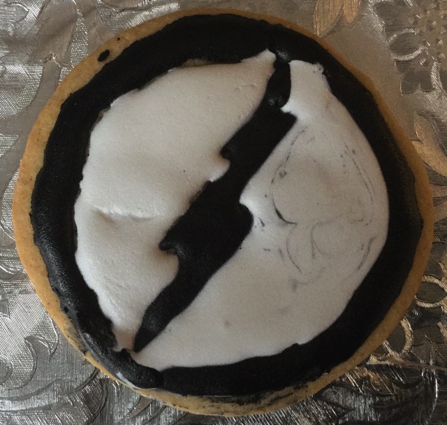 Black and White Flash Cookie
