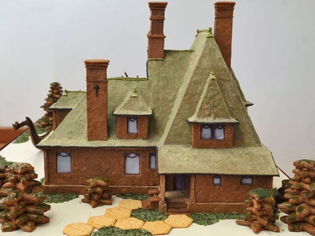 Sleeping Beauty Gingerbread House