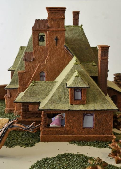 Sleeping Beauty Gingerbread House