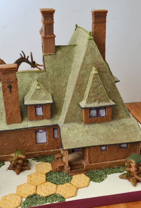 Sleeping Beauty Gingerbread House