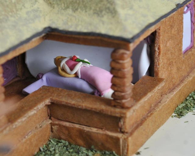 Sleeping Beauty Gingerbread House