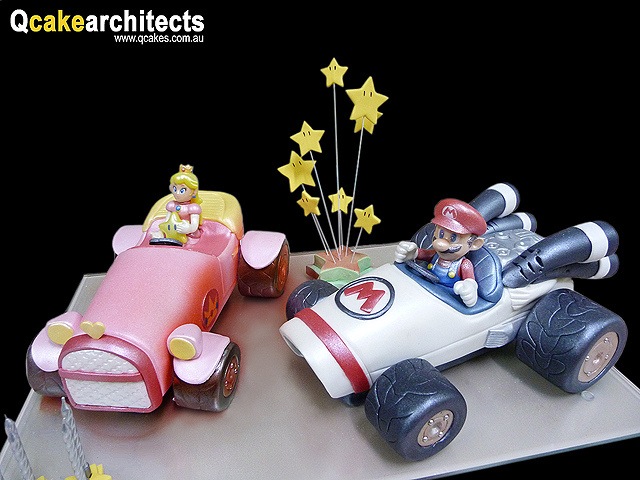 Mario Kart Cakes
