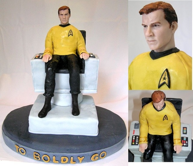Captain Kirk Cake