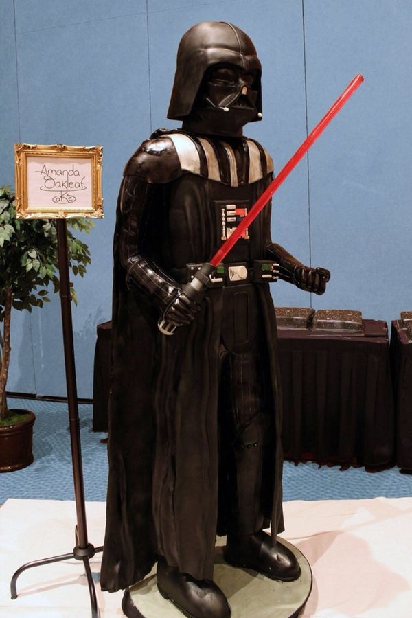 Life-Sized Darth Vader Cake