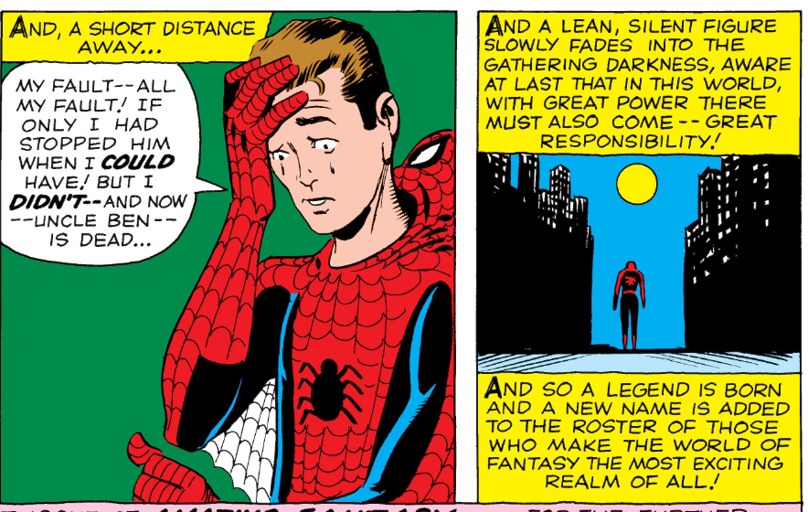 The Origin Of Spider-Man