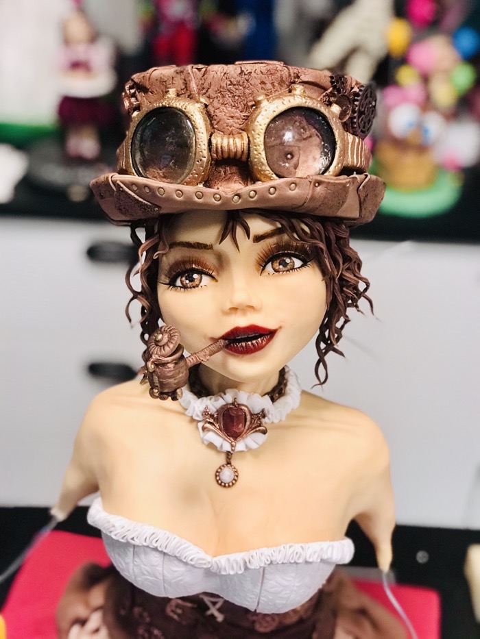 Steampunk Cake 5 MakingOf