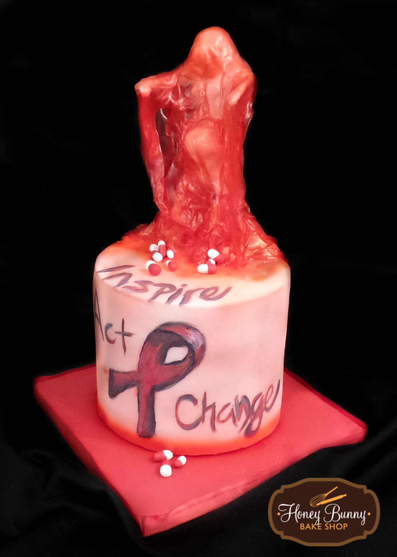 World AIDS Day Cake