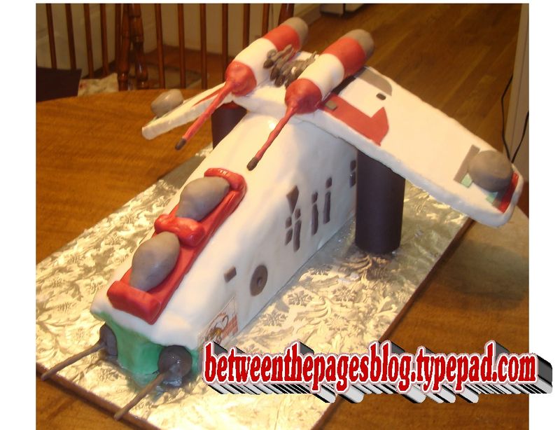 Republic Gunship Cake