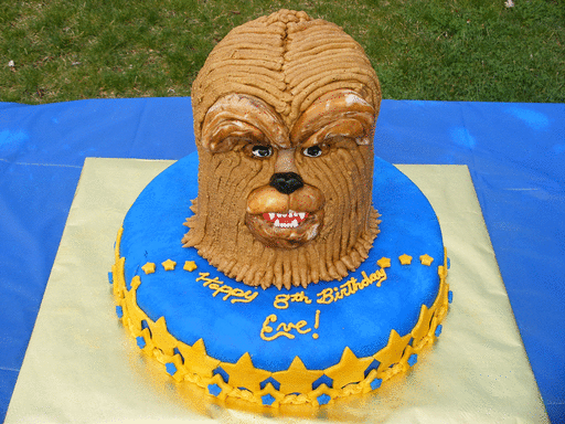 3-D Chewbacca Head