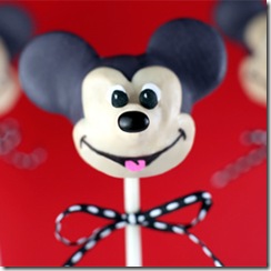 Mickey Mouse Cake Pop